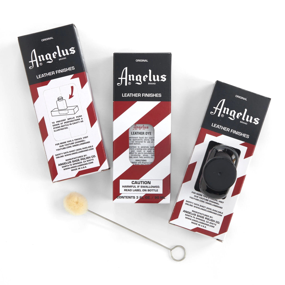 Vopsea piele naturala 90ml Angelus Leather Dye pe baza de alcool