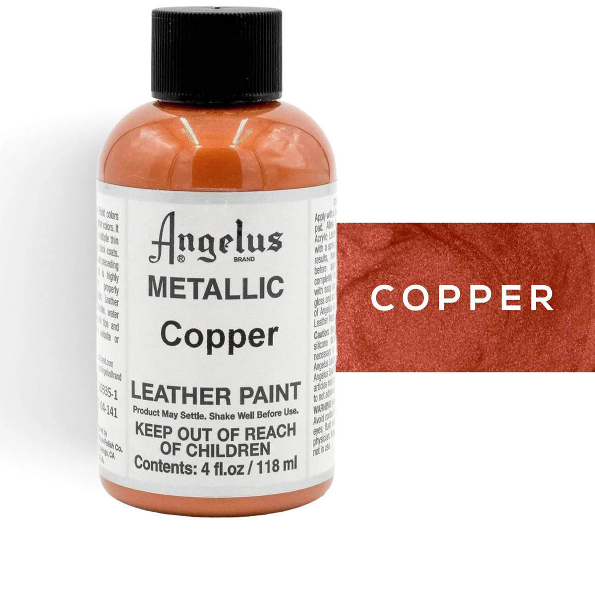 Vopsea Piele Angelus Metallic 118ml