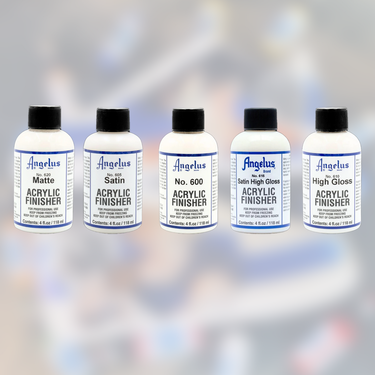 Solutie fixator vopsea piele Angelus Acrilic Finisher 118ml