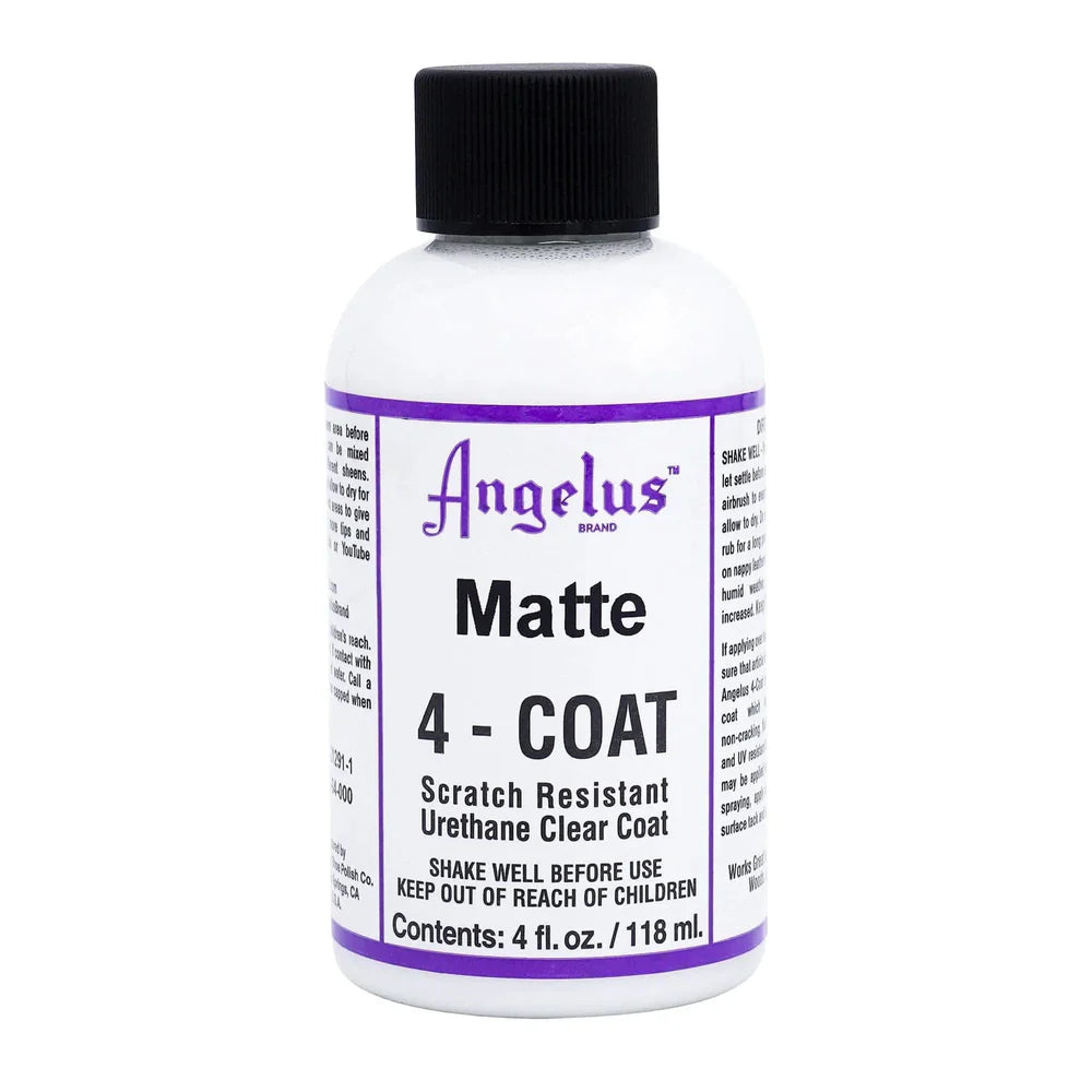 Fixator Vopsea Acrilica pe baza de Uretan Angelus 4-Coat 118 ml