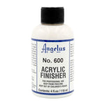 Sticla cu solutie fixare acrilica pentru vopsea piele angelus finisher 118ml gloss.