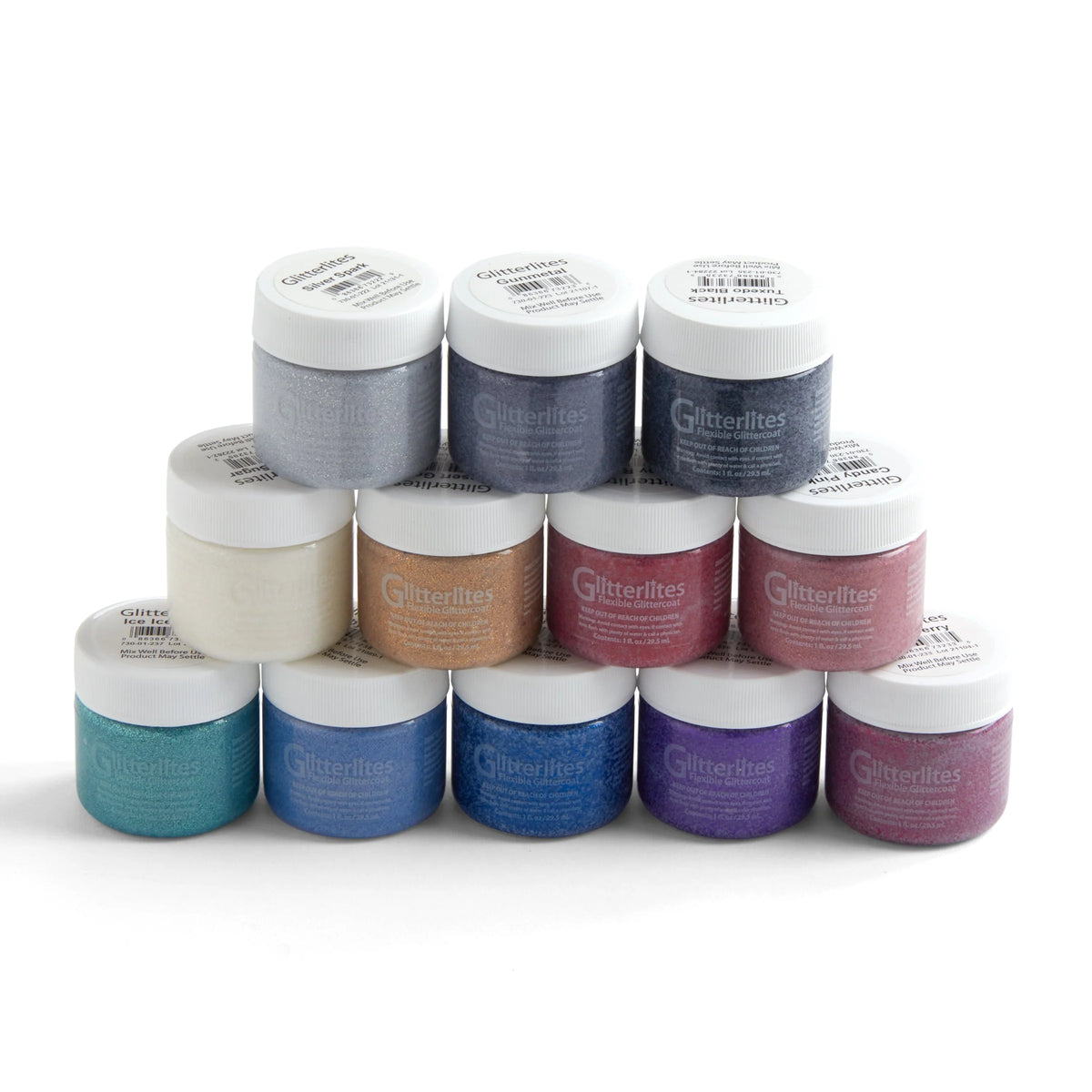 Vopsea cu sclipici Angelus Glitterlites 29.5ml