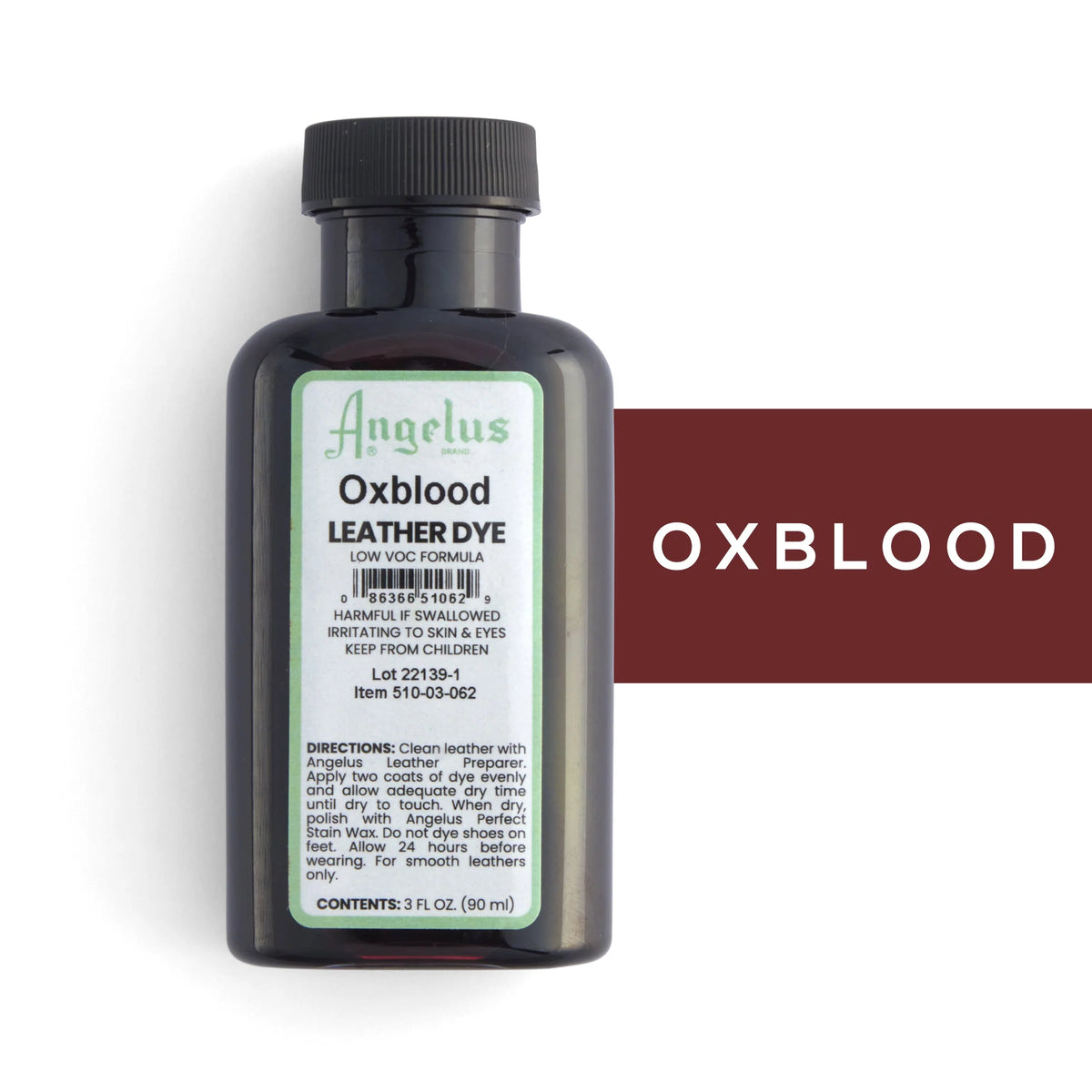 Vopsea piele naturala 90ml Angelus Leather Dye LOW VOC