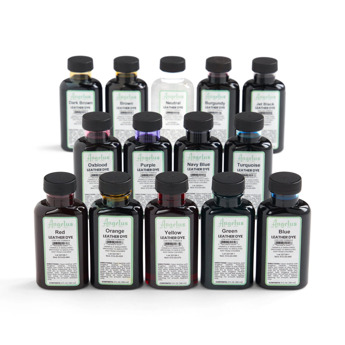 Vopsea piele naturala 90ml Angelus Leather Dye LOW VOC