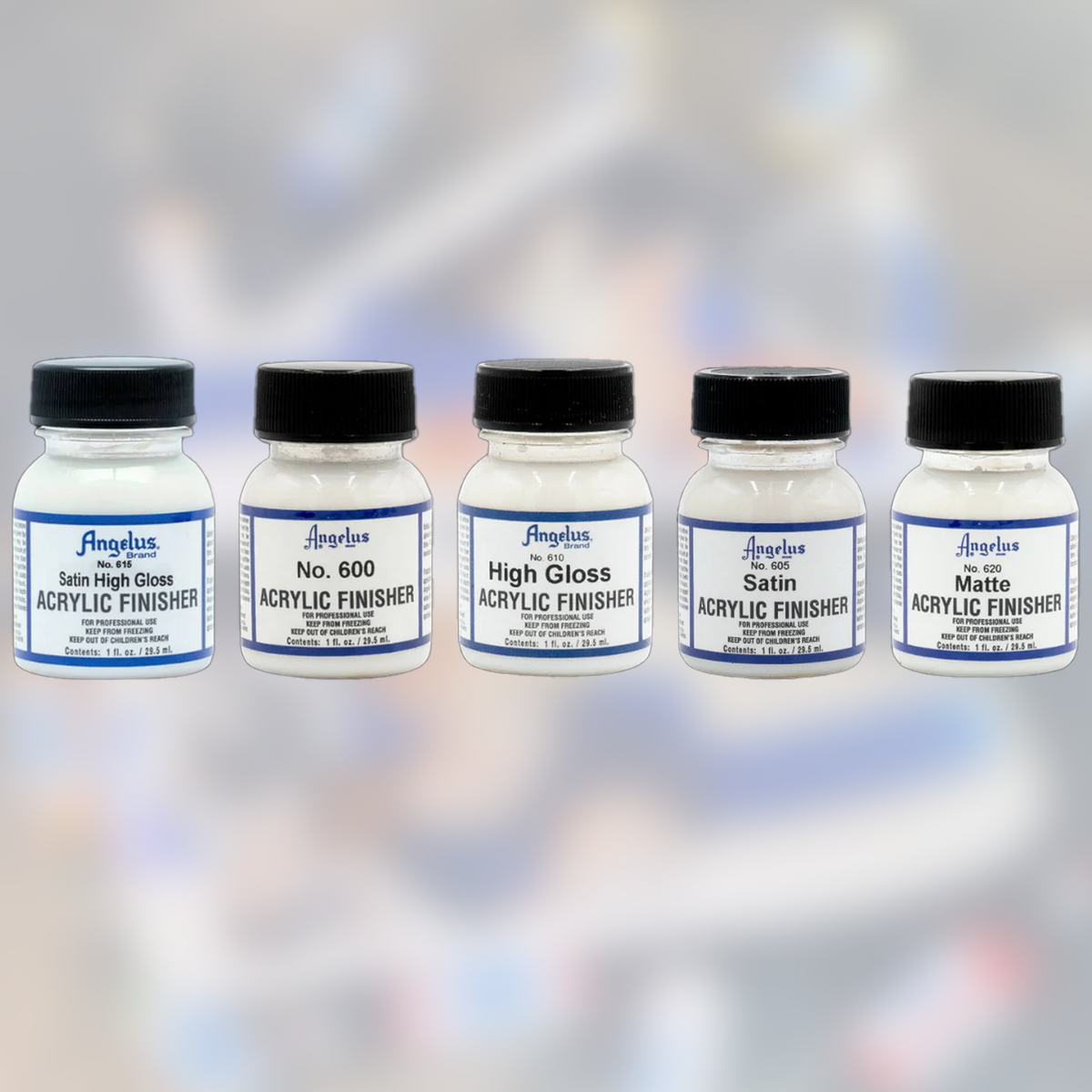 Solutie fixator vopsea piele Angelus Acrilic Finisher 29.5 ml