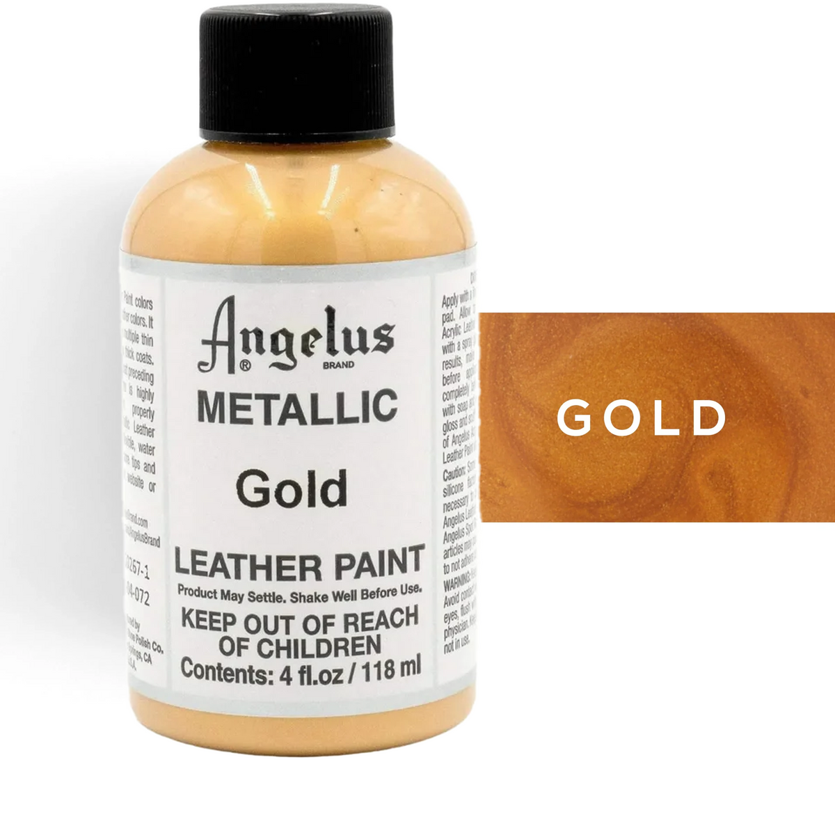 Vopsea Piele Angelus Metallic 118ml