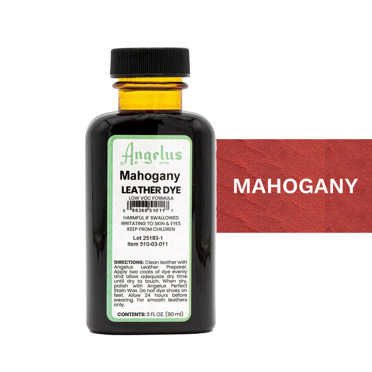 Vopsea piele naturala 90ml Angelus Leather Dye LOW VOC