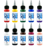 Kit de baza vopsea piele si textile Sneakarts - 10 culori