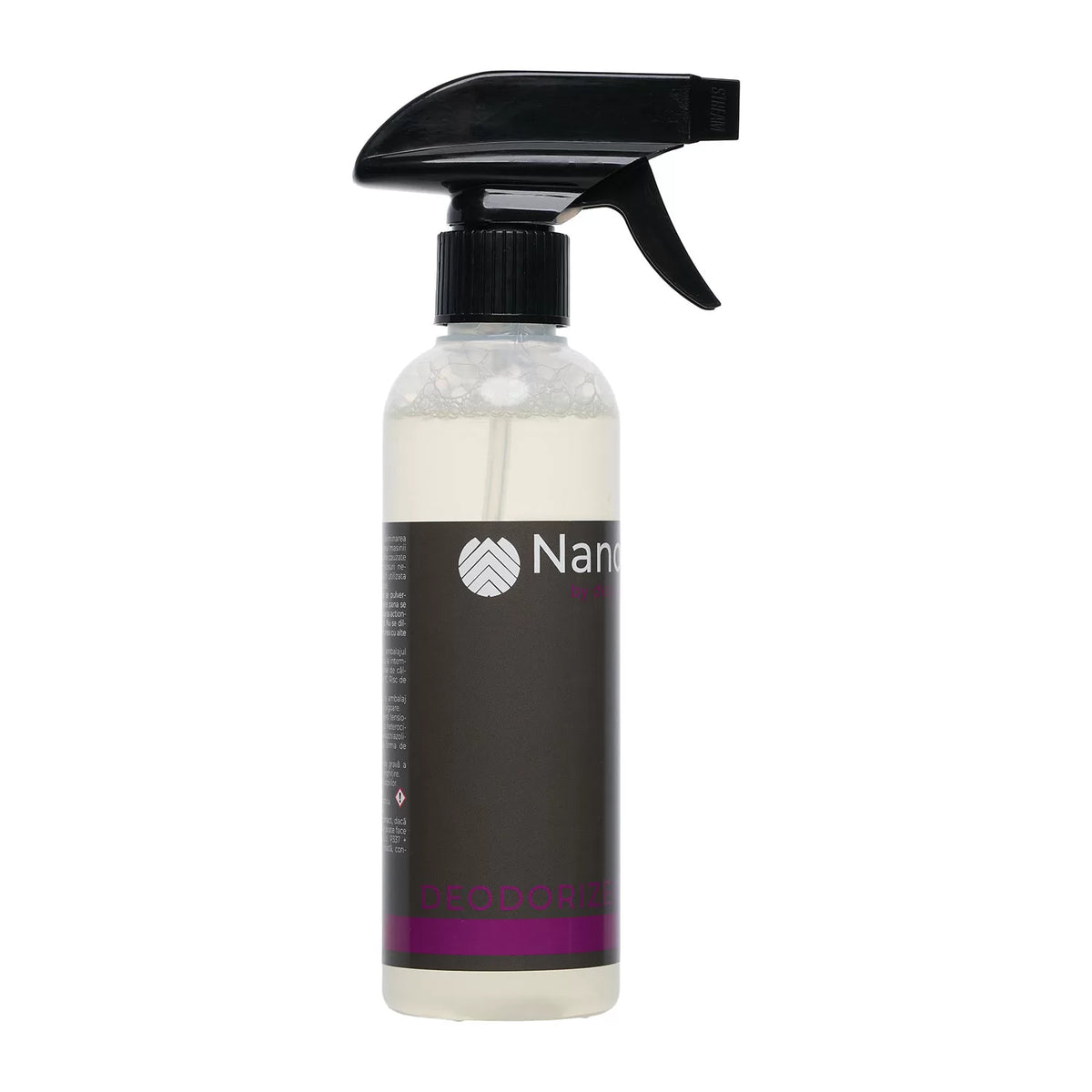 Soluție Car Deodorizer pentru interior auto, recipient cu trigger spray