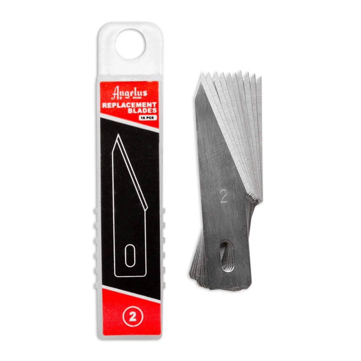 Set 10 lame de rezervă Angelus #2 pentru cutter de precizie