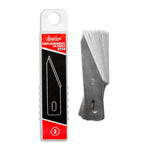 Set 10 lame de rezervă Angelus #2 pentru cutter de precizie